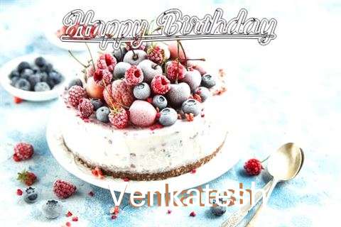 Happy Birthday Cake for Venkatesh