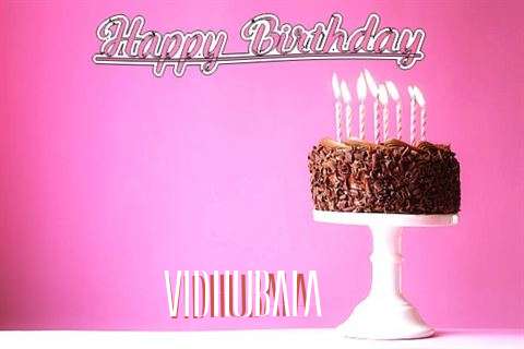 Happy Birthday Cake for Vidhubala