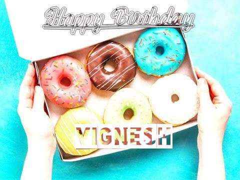 Happy Birthday Vignesh Cake Image