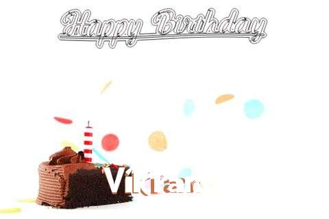Happy Birthday Cake for Vikram