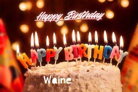 Birthday Wishes with Images of Waine