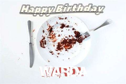 Birthday Wishes with Images of Warda