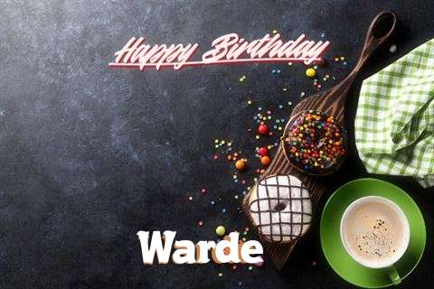 Happy Birthday Wishes for Warde
