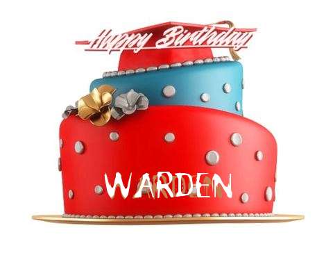 Birthday Images for Warden