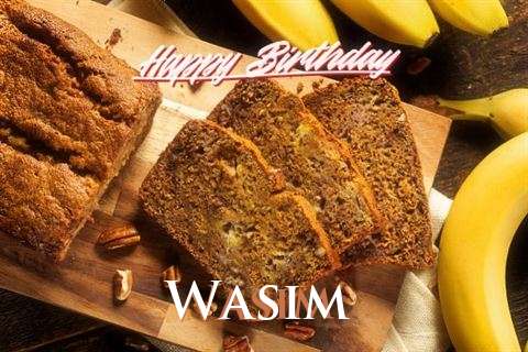Happy Birthday Wasim Cake Image