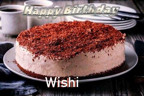 Happy Birthday Cake for Wishi