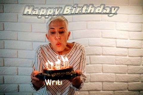 Birthday Wishes with Images of Writi