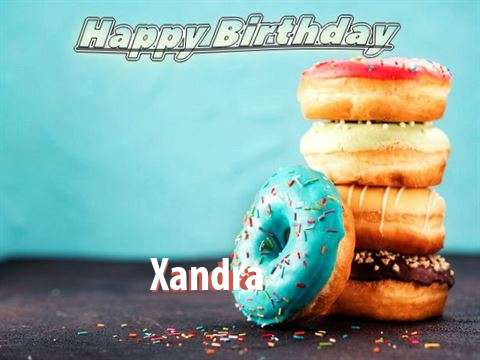 Birthday Wishes with Images of Xandra