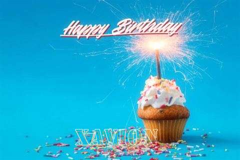 Happy Birthday Cake for Xavion