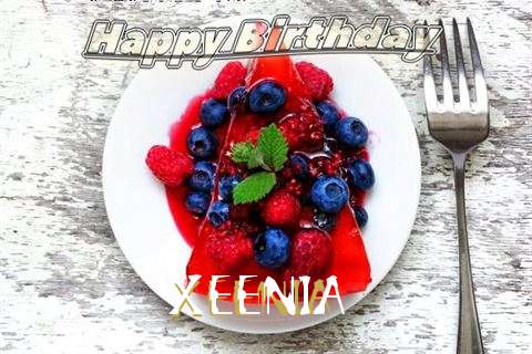 Happy Birthday Cake for Xeenia