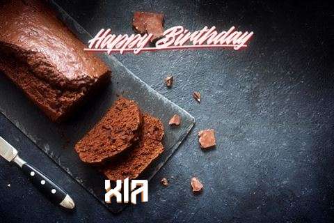 Happy Birthday Xia Cake Image