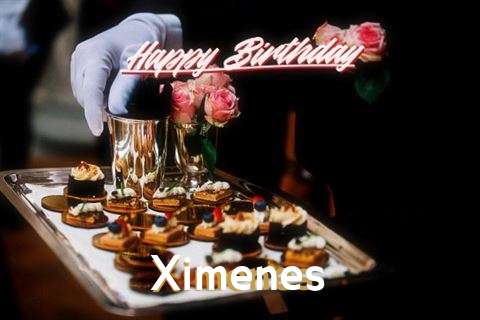 Happy Birthday Cake for Ximenes