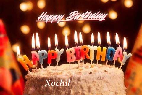 Birthday Wishes with Images of Xochil