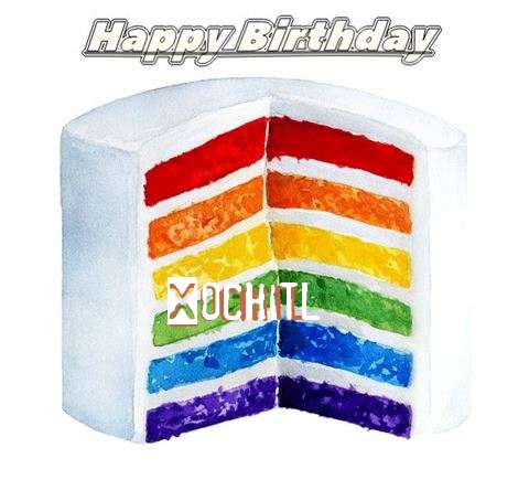 Happy Birthday Xochitl Cake Image