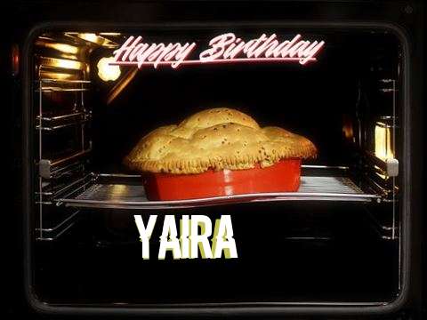 Happy Birthday Cake for Yaira