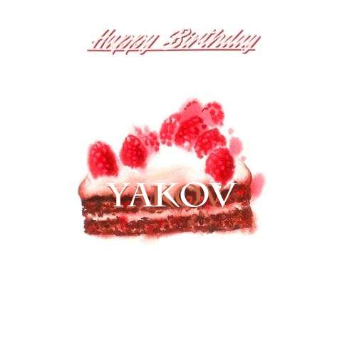 Birthday Wishes with Images of Yakov