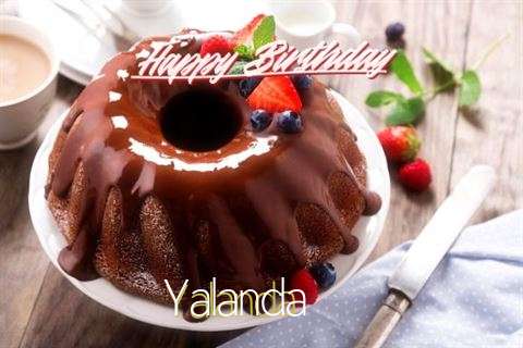 Happy Birthday Wishes for Yalanda