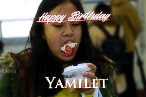 Birthday Wishes with Images of Yamilet