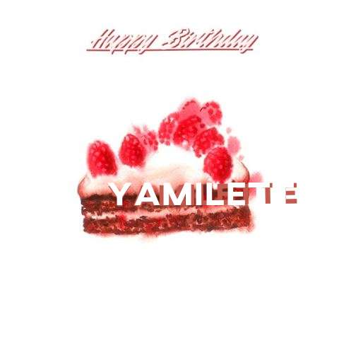 Birthday Wishes with Images of Yamilette