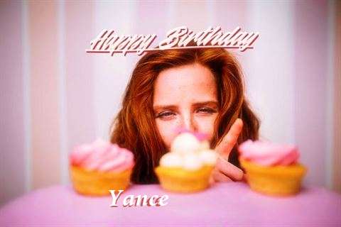 Happy Birthday Cake for Yance