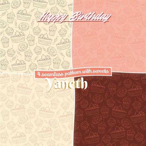 Happy Birthday to You Yaneth