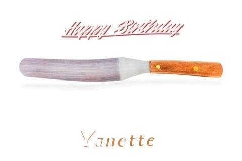 Birthday Wishes with Images of Yanette