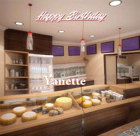 Happy Birthday Wishes for Yanette
