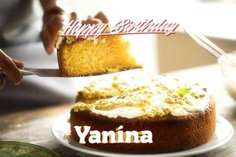 Birthday Wishes with Images of Yanina