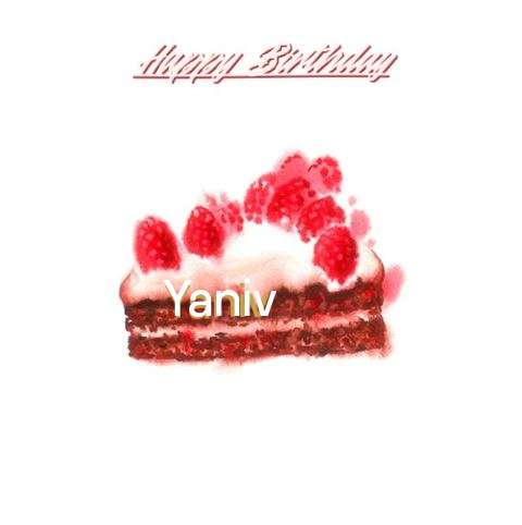 Birthday Wishes with Images of Yaniv