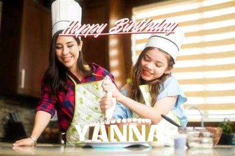 Birthday Wishes with Images of Yanna