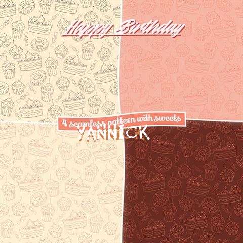 Birthday Images for Yannick
