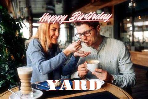 Happy Birthday Yard Cake Image