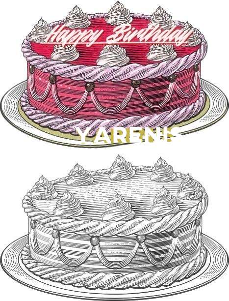 Happy Birthday Yarenis Cake Image