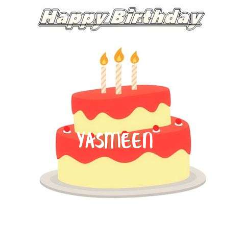 Birthday Wishes with Images of Yasmeen