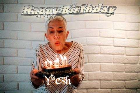 Birthday Wishes with Images of Yesh