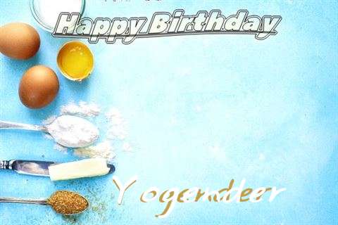 Happy Birthday Cake for Yogender
