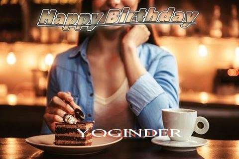 Happy Birthday Cake for Yoginder
