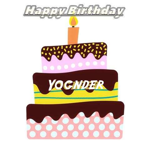 Yognder Birthday Celebration