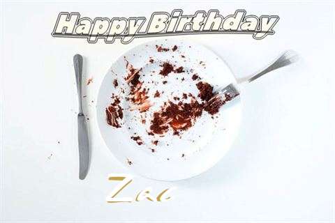 Birthday Wishes with Images of Zac