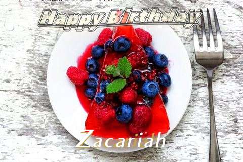 Happy Birthday Cake for Zacariah
