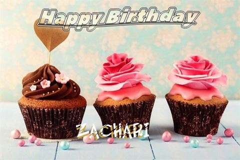 Happy Birthday Zachari Cake Image