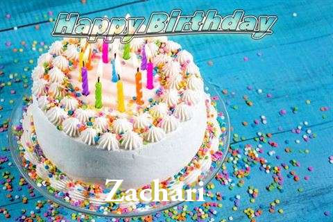 Happy Birthday Wishes for Zachari