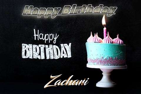 Happy Birthday Cake for Zachari