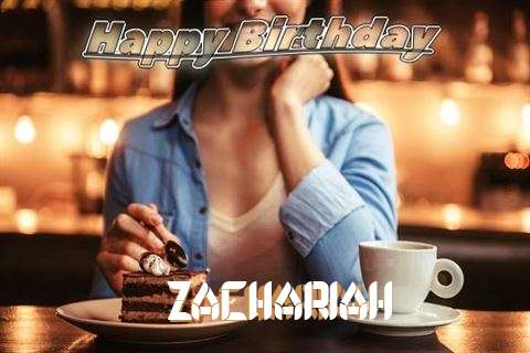 Happy Birthday Cake for Zachariah