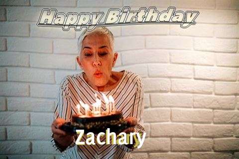 Birthday Wishes with Images of Zachary