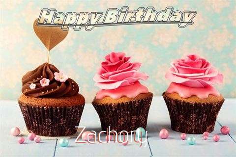 Happy Birthday Zachory Cake Image