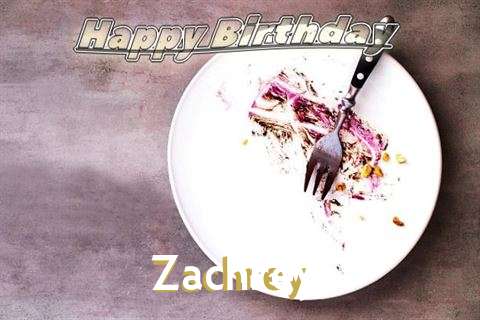 Happy Birthday Zachrey Cake Image