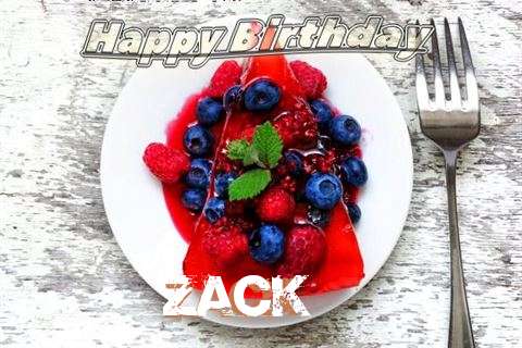 Happy Birthday Cake for Zack