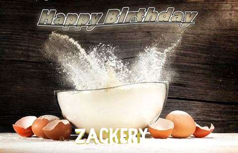 Happy Birthday Cake for Zackery