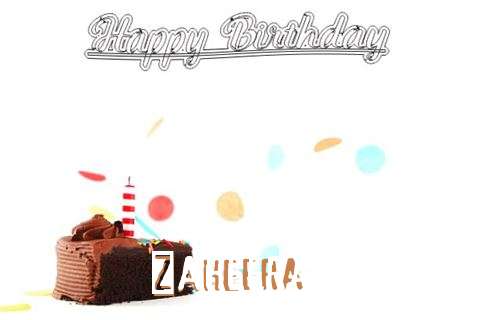Happy Birthday Cake for Zaheera